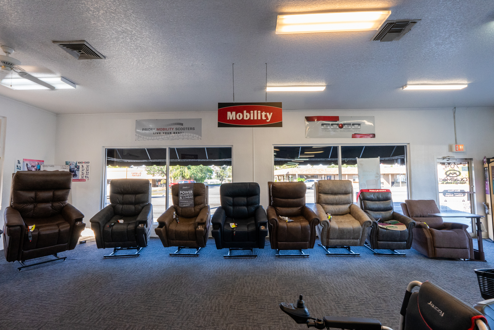 Pride Lift Chairs from the Radiance Collection featuring a rich and upscale look, built-in heating pads, and enhanced recline positioning for maximum comfort and support